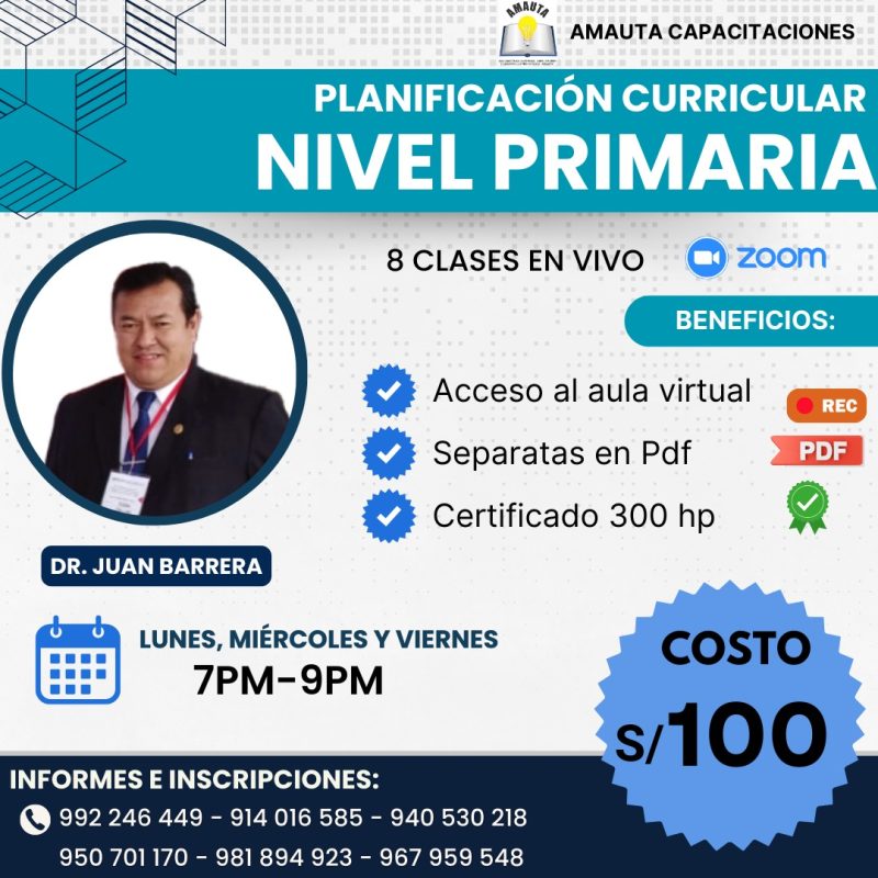 Planificación curricular